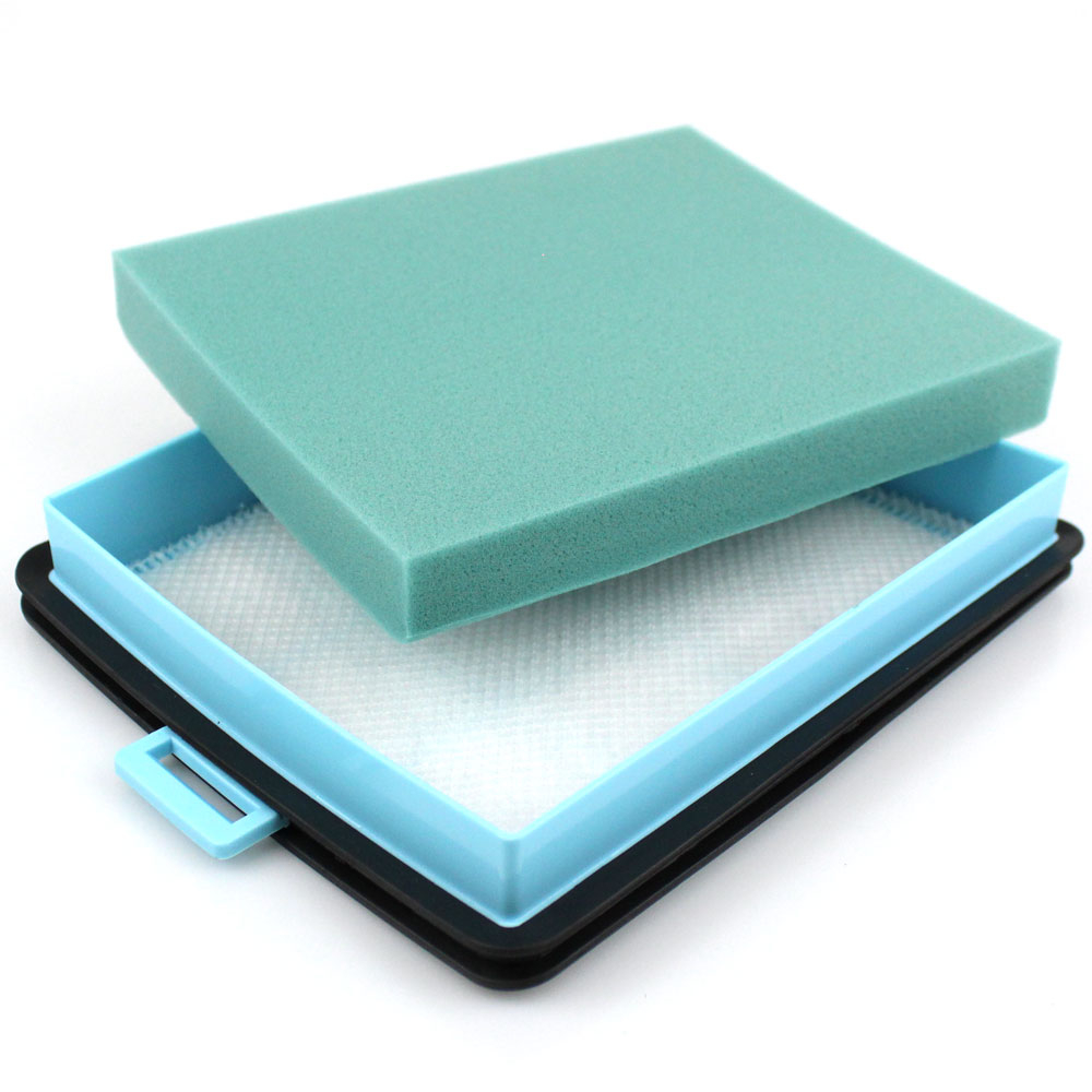 Vhbw 6x filtro compatibile con Philips PowerPro Compact FC9328/09, FC9328/69 aspirapolvere - filtro HEPA, filtro salva-motore, filtro di spugna | Leroy Merlin