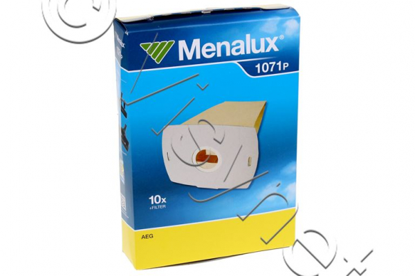 10x Beutel + 1x Filter Electrolux Staubsaugerbeutel | Menalux 1071P | 9001961680