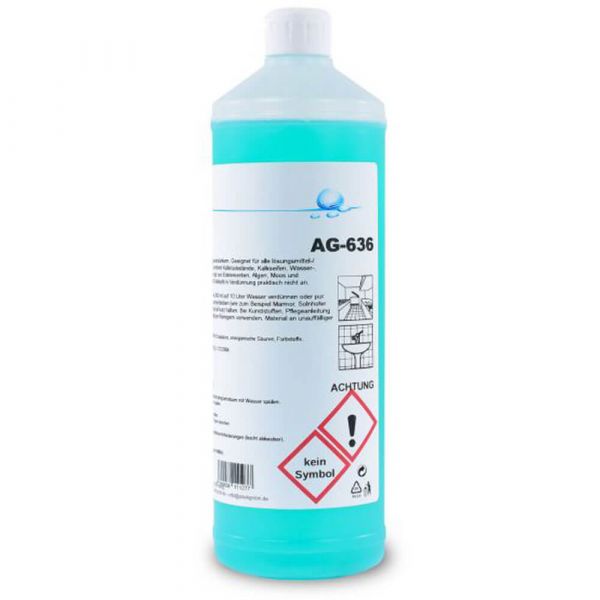 Essigreiniger mit speziellen Reinigungsverstärkern | phosphatfrei | intensiv reinigend | 1 Liter