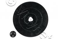 WPRO Original Kohlenstofffilter CHFE233/2 - 23 cm - EFF57 | 484000008636 WPRO Original Kohlenstofffilter CHFE233/2 - 23 cm - EFF57 | 484000008636