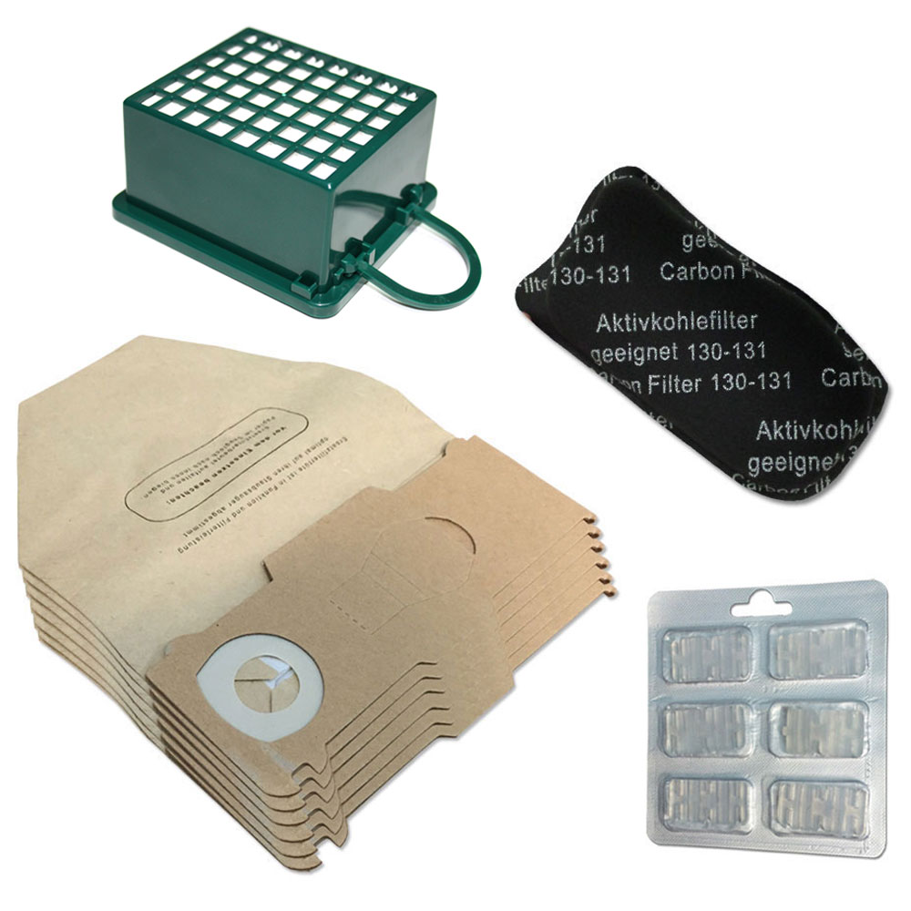 AVR-Handel Staubsaugerbeutel Set – 10+2 Filter Für Vorwerk Kobold VK 130 131 EB