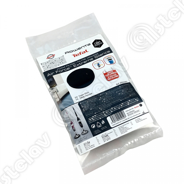Rowenta ZR903901 Motorfilter / Schaumstofffilter - Air Force Akkuhandstaubsauger