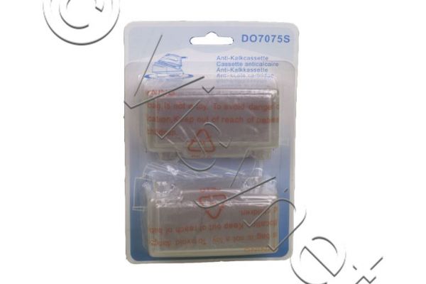 Domo Original Anti-Kalk-Kassette - Bügeleisen-Dampfstation - 2 Stück | DO7075S13