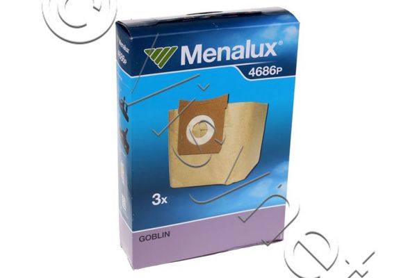 Menalux Original Staubsaugerbeutel - GOBLIN - 4686P - 3 Stück | 9001962167