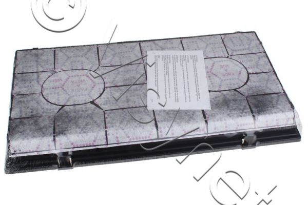 WPRO Original Kohlefilter Typ 190 FAT190 - 485 x 270 x 48 mm - Dunstabzugshaube | 484000008578