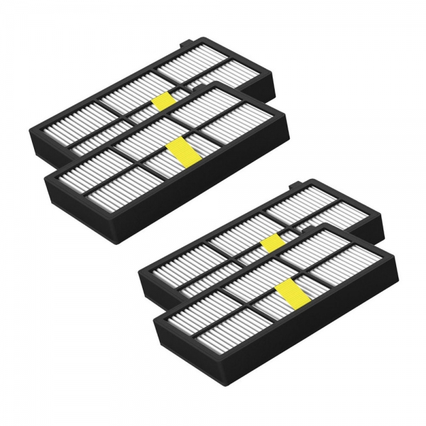 4 AeroForce HEPA Filter geeignet für iRobot Roomba 800 und 900 Serie