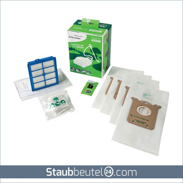 Electrolux S-Bag Geen Starter Kit GSK1 Staubsaugerbeutel + Filter
