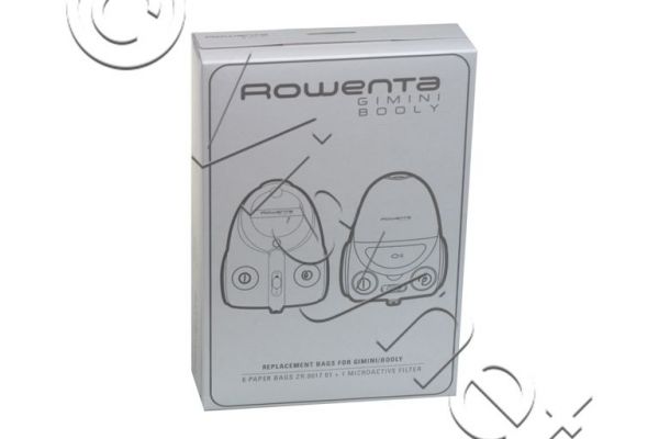 Rowenta Original Staubsaugerbeutel 6er Pack Beutel + 1 Filter - BOOLY / GIMINI | ZR001701