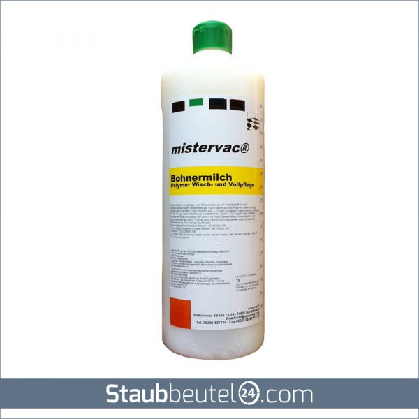 1l Bohnermilch / Wachsemulsion / Hartboden Pflegemittel