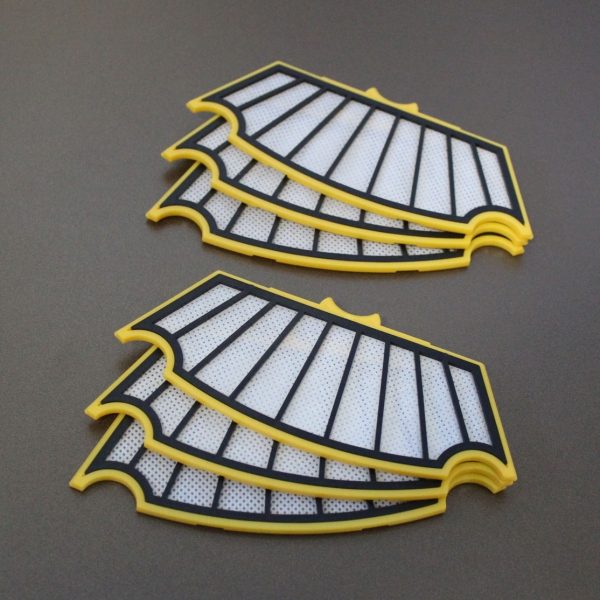 6 Filter, Standardfilter geeignet für iRobot Roomba 500 Serie