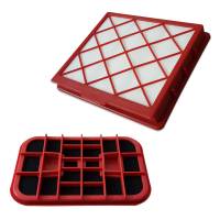 Filterset HEPA Filter + Kohlefilter geeignet für Lux 1, Lux1, Classic, Royal, D 820, D820 Filterset HEPA Filter + Kohlefilter geeignet für Lux 1, Lux1, Classic, Royal, D 820, D820