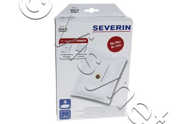 SEVERIN Orginal Staubsauger 4x Beutel + 1x Motorfilter - BC7045 | SB7218