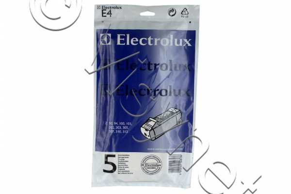 5x Electrolux E4 Staubsaugerbeutel für Z305-312 | 9001959627