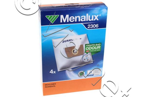 4x Menalux Original Staubsaugerbeutel - 2306 | 9001967604