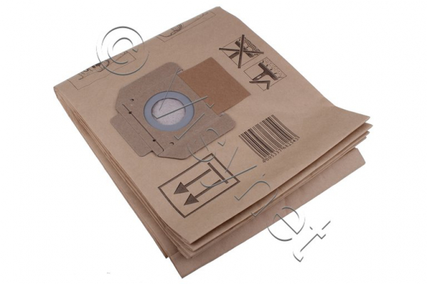 5 Staubsaugerbeutel Für Nilfisk Alto Attix 350-01, 360-21, 360-2M, Centix 60 | 302000449