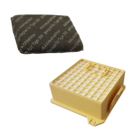 Filterset HEPA Filter + Kohlefilter geeignet für Vorwerk Tiger VT 260 | VT260 Filterset HEPA Filter + Kohlefilter geeignet für Vorwerk Tiger VT 260 | VT260