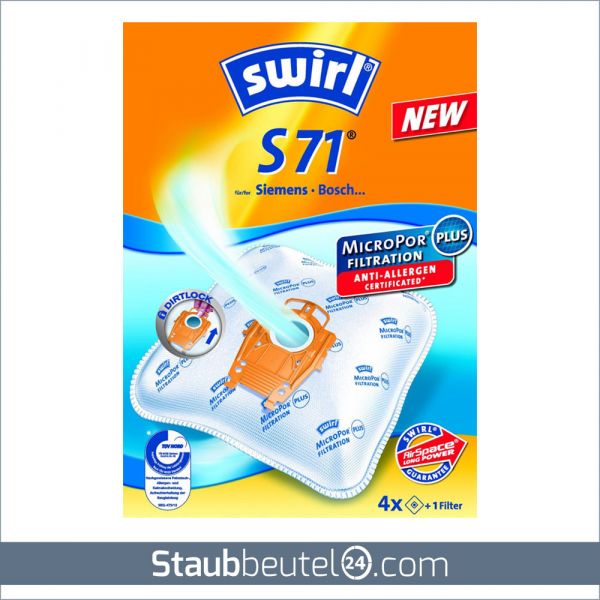 Staubsaugerbeutel Swirl S71