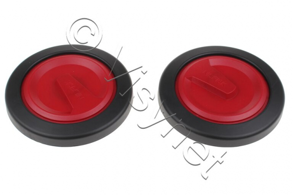 Nilfisk Original Rote Hinterräder 2 Stück - NEO, COUPE Staubsauger | 78602711