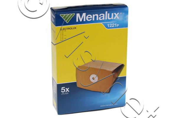5x Beutel + 1x Mikro-Filter Electrolux Staubsaugerbeutel | Menalux 1221P | 9001966440