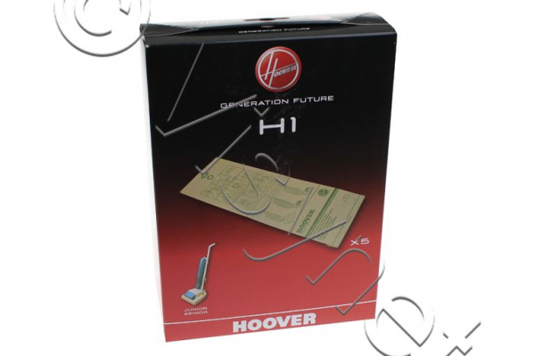 5er Set Original Hoover H1 Staubsaugerbeutel - 09178377