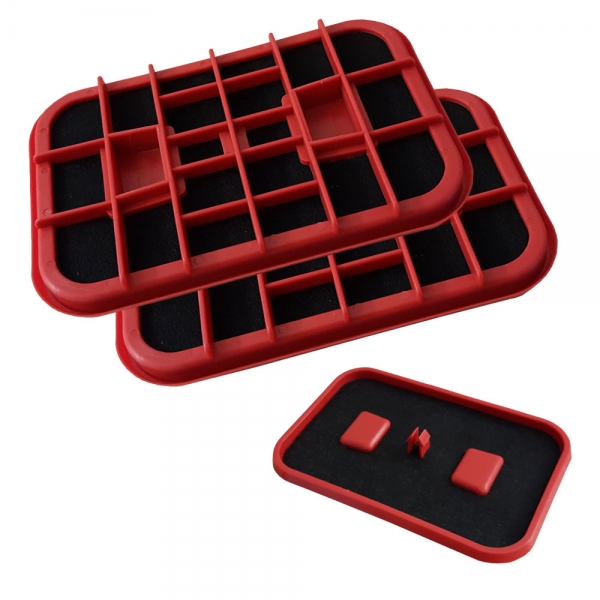 2 Aktivkohle Filter geeignet für Lux 1 Classic, Royal, D 820, D820, Staubcontainer