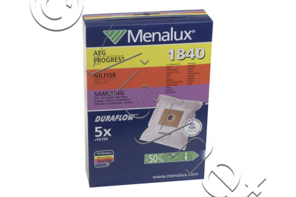 5x Beutel + 1x filter Electrolux Staubsaugerbeutel | Menalux 1840 | 9001961953