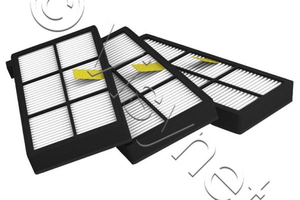 IROBOT Original Staubsauger Filter (anpassbar), 3 Stück - Roomba Serie 800 / 900 | 4415864