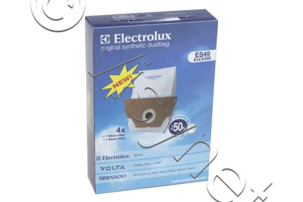 4x Beutel + 2x Filter Original Electrolux Synthetische Staubsaugerbeutel | ES49 | 9002565464