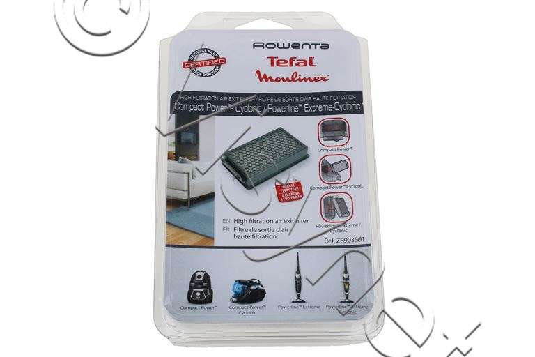 Rowenta Original Staubsauger HEPA Filter Abluft-Filter ZR903501