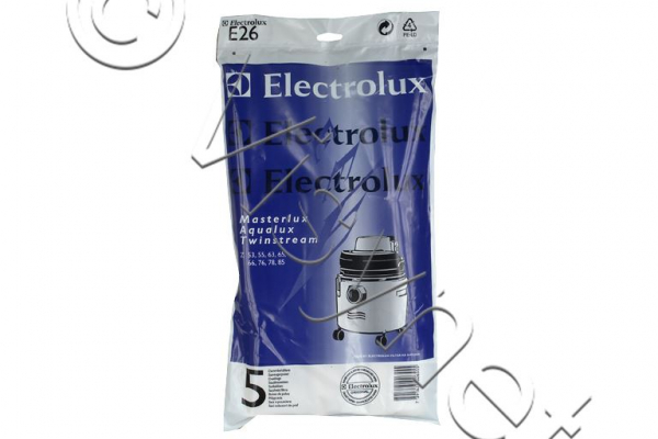 4x Electrolux Original Staubsaugerbeutel E26N | 9001969287