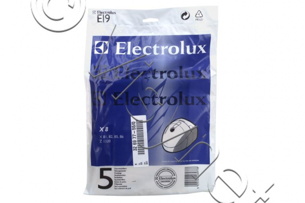 5x Electrolux E19 Staubsaugerbeutel für X 81, 82, 85, 86, Z312 | 9001967539