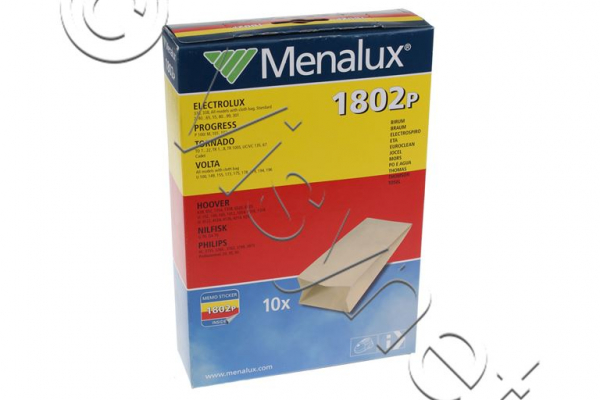 10x Electrolux Staubsaugerbeutel | Menalux 1802P - Z301 -Z99 | 9001966374