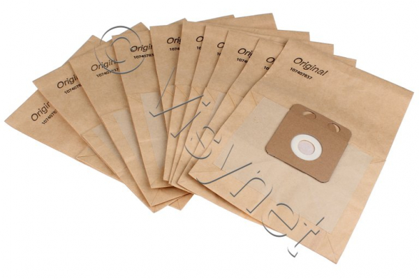 10x Nilfisk Original Staubsauger Papierstaubbeuteln – CDNF 4000 / CDNB 5000 | 107413077